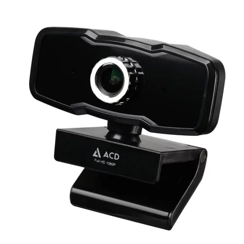Веб-камера ACD-Vision UC500 CMOS 2МПикс, 1920x1080p, 30к/ с, микрофон встр., кабель USB 2.0 1.5м, универс. крепление, черный корп. RTL {60} (551783) (ACD-DS-UC500) фото 2