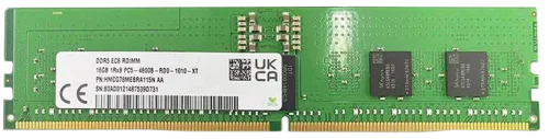 Оперативная память Hynix DDR5 16GB RDIMM 4800Mbps ECC Registered x8, 1 year, OEM (HMCG78MEBRA115N)