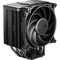 Кулер для процессора/ CPU Cooler be quiet! DARK ROCK 5 (210W, 4-pin PWM, 161mm, Al/ Cu, 6x6mm, 1x120mm, 55CFM, 29.8dBA, 2100RPM, S: 1851/ 1700/ 1200/ 115X, AM5/ AM4, black) (BK035)