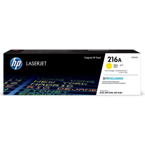 Картридж HP 216A, желтый / 850 страниц (W2412A)
