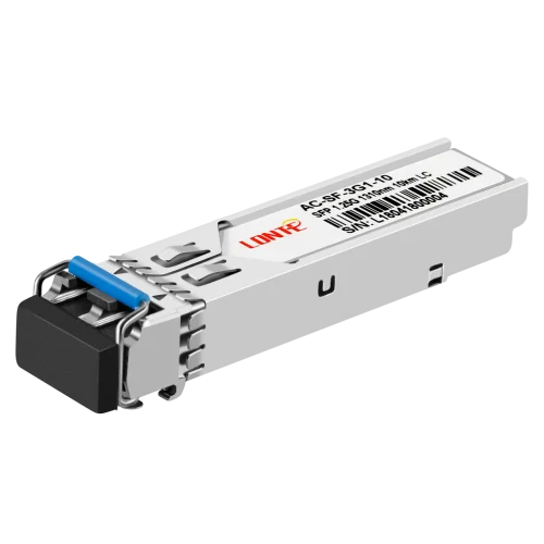 Трансивер/ SFP module 1.25G-LX 1310nm, 10km, SM, DDM, LC ,Industrial Temperature -40 to 85 degree (AC-SF-3G1-10F)