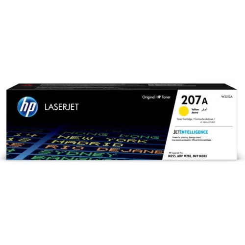 Тонер-картридж/ HP 207A Yellow LaserJet Toner Cartridge (W2212A)