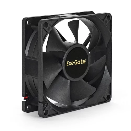 Exegate EX283380RUS Вентилятор ExeGate EX08025HM, 80x80x25 мм, Hydraulic bearing (гидродинамический), Molex, 1800RPM, 21dBA фото 2