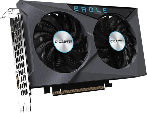 Видеокарта/ VGA GIGABYTE AMD RADEON RX 6500 XT EAGLE 4G 4GB, GDDR6/64-bit, PCIe 4.0, 1xHDMI 2.1, 1xDP, 2-slot (GV-R65XTEAGLE-4GD) фото 4