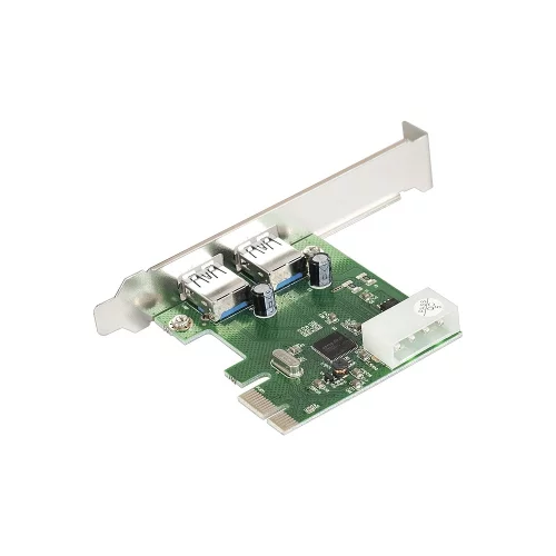 Exegate EX283718RUS Контроллер EXE-319 PCI-E 2.0, 2*USB3.0 ext, разъем доп.питания (OEM) фото 3