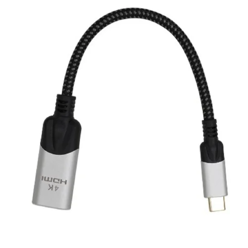 Aдаптер/ Aдаптер USB 3.1 Type-Cm --> HDMI A(f) 4K@60Hz, 0.15m ,Alum ,VCOM <CU423MV-4K>