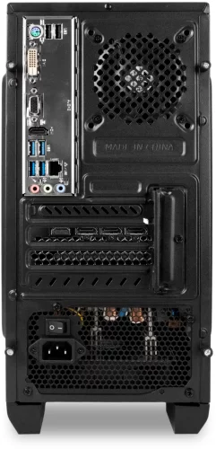 Компьютер IRU Game 310H6GE MT i5 12400F (2.5) 16Gb SSD512Gb RTX3060 12Gb FreeDOS GbitEth 500W черный (2000612)