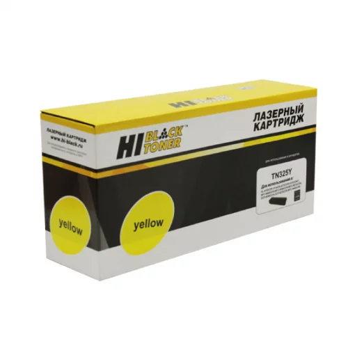 Тонер-картридж Hi-Black HB-TN-325Y, желтый, 3500 страниц, для Brother HL-4150CDN/4140CN/4570CDW (9990100917)