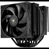 Thermalright Кулер Royal Pretor 130 Black LGA115X/1200/1700/1851/2011/2066 (1x120mm + 1x130mm PWM Fan, медное основание, 6 тепл. трубок 6мм) / TRRP130B