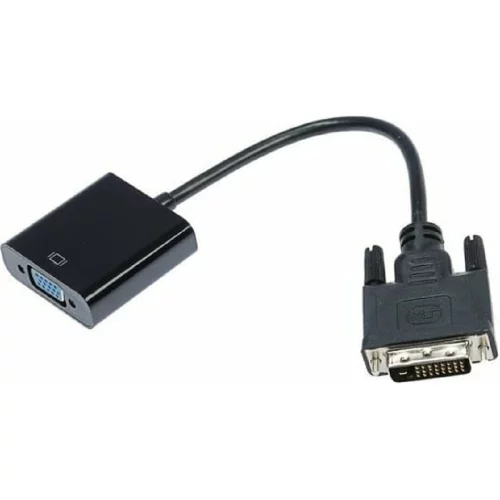 Cablexpert Переходник DVI-D-VGA Digital , 25M/ 15F, длина кабеля 0,2м, черный, пакет (A-DVID-VGAF-01) фото 3