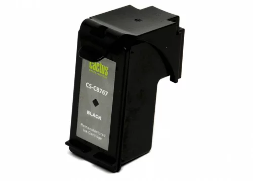 Картридж струйный Cactus CS-C8767 №130 черный (29мл) для HP DJ 5740/5743/5745/5748/5793/5940/5943/6540/6540d/6540dt/6543/6543d/6620/6623/6840/6843/6940/6940dt/6943/6980series/6980dt/6983/6985/9800
