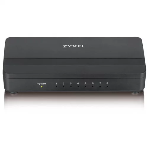 Коммутатор ZYXEL GS-108S V2 8x RJ-45 (GS-108SV2-EU0101F) фото 2