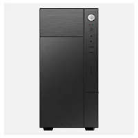 Корпус с блоком питания 450Вт./ Case Forza mATX case, black, w/PSU 450W 12cm, w/2xUSB2.0, w/pwr cord, w/o FAN (FZ-017-SX450R)