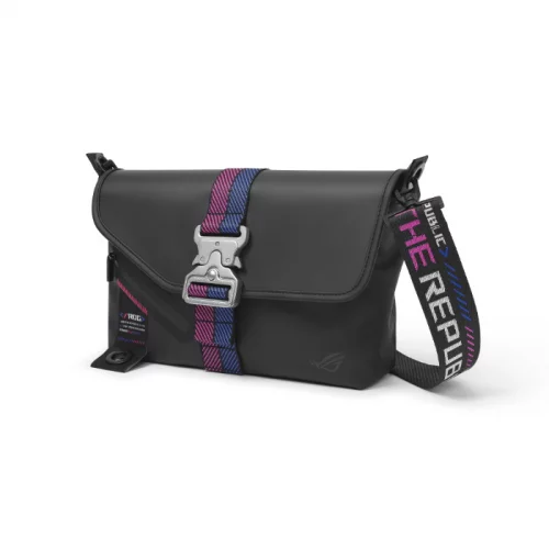 Сумка для ноутбука ASUS BC3000 ROG SLASH SLING BAG 15 нейлон, черный (90XB0740-BME000)