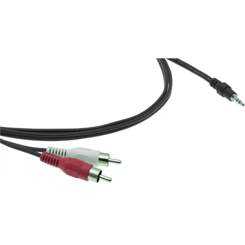 Кабель 3.5mm Audio на 2 RCA (Вилка - Вилки), 0,9 м/ 3.5mm to 2 RCA Breakout Cable 0.9m (C-A35M/2RAM-3)