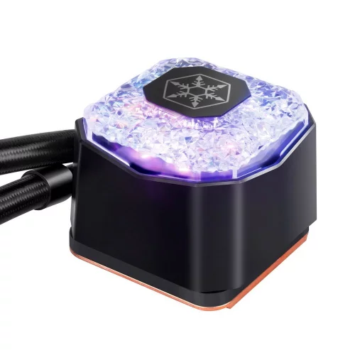 Жидкостная система охлаждения Silverstone SST-IG240P-ARGB 240mm high-performance ARGB AIO liquid cooler with 2x120mm ARGB fan,Compatible with Intel LGA 115X/ 1366/ 1200/ 2011/ 2066 and AMD sTRX4/ TR4/ AM4/ A (G53IG240PARGB20) фото 5