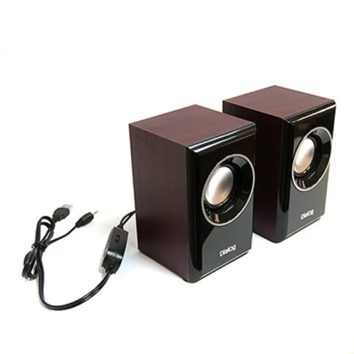 Dialog Stride AST-15UP CHERRY - акустические колонки 2.0, 6W RMS, вишневые, питание от USB фото 3