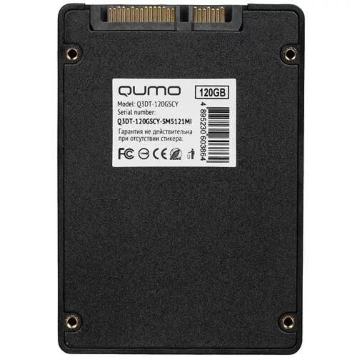 QUMO SSD 120GB Novation TLC Q3DT-120GSCY {SATA3.0} фото 2