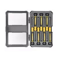 Набор прецизионных отверток 7 шт Deli DL241007 (SL2.0*50, SL2.5*50, SL3.0*50, PH00*50, PH0*50, Torx6*50, Torx8*50), сталь CrV, пласт.кейс