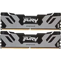 Модуль памяти DDR 5 DIMM 32Gb PC57600, 7200Mhz, Kingston FURY Renegade Silver XMP CL38 (Kit of 2) (KF572C38RSK2-32) (retail)
