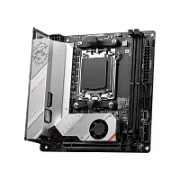 Материнская плата/ MB MSI AMD B650 sAM5, 2xDDR5(128GB), HDMI 2.1, 1xPCIe 4.0x16, 1xLAN (2.5GbE), Wi-Fi, BT, 4xSATA 6Gb/s, 2xM.2, 1xUSB-C, 5xUSB 3.2, mini ITX (MPG B650I EDGE WIFI)
