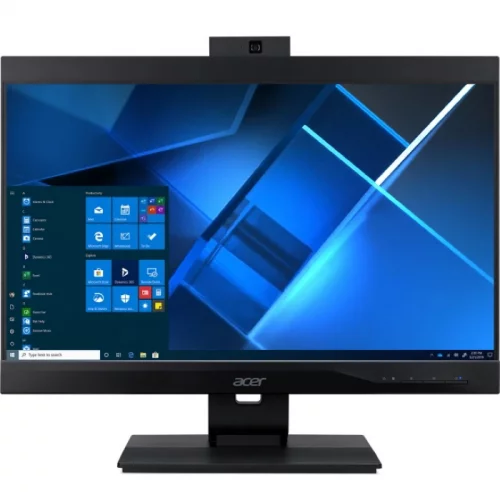 Моноблок ACER Veriton Z4870G AIO 23.8 FHD/ Pentium Gold G6400/ 4GB/ 256GB SSD/ WiFi/ BT/ DVD-RW/ Win 10 Pro/ Black/ KB/ Mouse (DQ.VTQER.006)