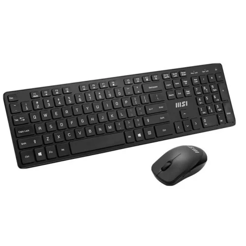 Клавиатура и мышь MSI (RF1430-RU-MA004) (RF1430-RU-MA004) *Клавиатура и мышь MSI Wireless Keyboard+Mouse RU/ EN Black (RF1430-RU-MA004)