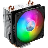 Cooler Master Hyper 212 Spectrum V2 (150W, 4-pin, 157mm, tower, Al/ Cu, RGB, fans: 1x120mm/ 62CFM/ 27dBA/ 1800rpm, 1700/ 1200/ 115x/ AM4) (RR-2V2L-18PD-R1)