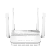 Маршрутизатор/ AX3000 Gigabit Dual Band Wi-Fi 6 Mesh Router, Chipset MT7981BA+MT7976CN+MT7531AE, 802.11ax/ac/a/b/g/n, 2402Mbps at 5GHz + 574Mbps at 2.4GHz, 5 x 10/100/1000Mbps Ports, 4 x 5dBi fixed antennas, WiFi router/AP/ Repea (WR3000S)