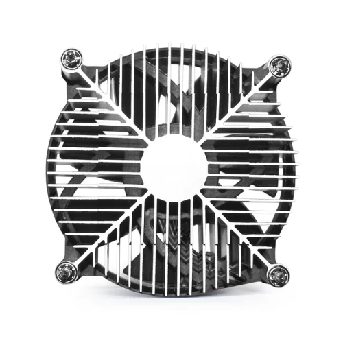 Exegate EX286138RUS Кулер ExeGate EK-11508 (Al, LGA1150/ 1151/ 1155/ 1156/ 1200, TDP 75W, Fan 90mm, 2200RPM, Hydro bearing, 3pin, 22db, 285г, с термопастой, на винтах, Retail color box) фото 3