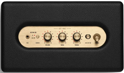 Колонка порт. Marshall Acton III черный/ золотистый 60W 2.1 BT/ 3.5Jack 10м (1914485) (1914485#MLN) фото 4