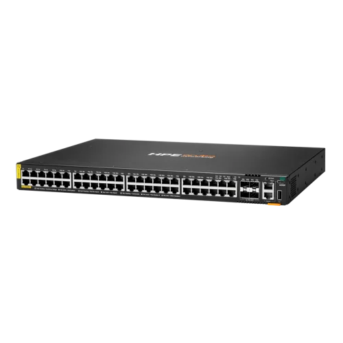 Коммутатор JL728B HPE Aruba Networking CX 6200F 48G Class 4 PoE 4SFP+ 740W Managed L3 Switch