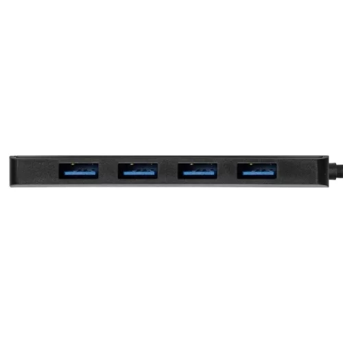 Exegate EX293980RUS USB-Хаб (концентратор) ExeGate DUB-4P/ 1 (кабель-адаптер USB3.0 --> 4xUSB3.0, Plug&Play, черный) фото 3