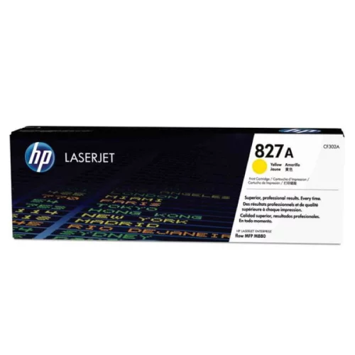Тонер-картридж/ HP 827A Yellow LaserJet Toner Cartridge (CF302A)