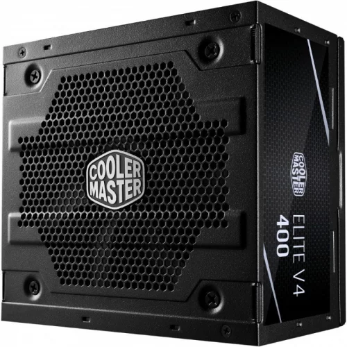 Блок питания 400W Cooler Master Elite Black V4, ATX12V 2.41, 120mm, APFC, 80 Plus (MPE-4001-ACABN-EU)