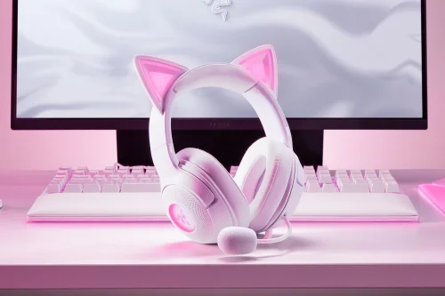 Гарнитура Razer Kraken Kitty V2 - White Headset/ Razer Kraken Kitty V2 White Headset (RZ04-04730600-R3M1) фото 5