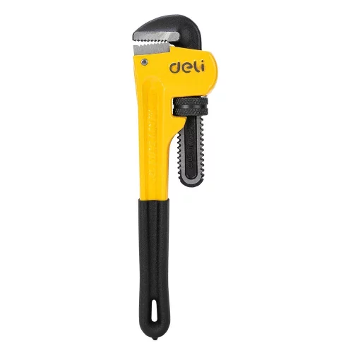 Трубный ключ Стиллсона Deli DL2512 265мм, максимальное открытие 42мм, Cr-Mo + углеродистая сталь