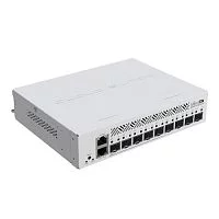 Коммутатор MIKROTIK CRS310-1G-5S-4S+IN 10 Gigabit fibre connectivity way over a 100 meters – for small offices or ISPs. Hardware offloaded VLAN-filtering and even some L3 routing (007827)