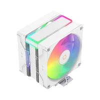 Кулер для процессора Ocypus Delta A40 SE WH Dual Fan ARGB, 2x120mm ARGB FAN, Top ARGB Panel, 4 HEAT PIPES, 4-PIN PWM, 800-1800 RPM, 31DBA, HYDRO BEARING, LGA115X/1200/1700/18XX, AM4/AM5