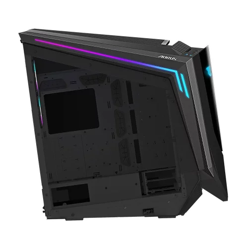 Корпус Gigabyte AORUS C700 Glass FullTower, E-ATX, USB-C x1, USB3.0 X4, HDMI x1, Audio I/ O, Black, TG (GB-AC700G) фото 4