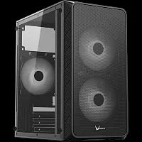 Formula Air Mesh G4 Black (mATX, Acryl, 2xUSB, 1x12cm fan. 1x3.5" HDD, 2x2.5" SSD) (4711401660637)