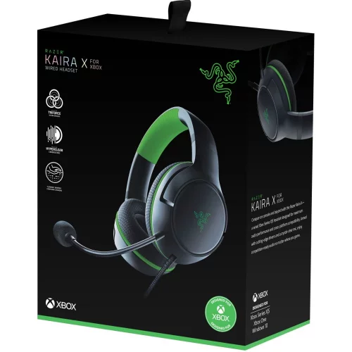 Гарнитура Kaira X for Xbox - Black/ Razer Kaira X for Xbox Black - Wired Gaming Headset for Xbox Series X S фото 6