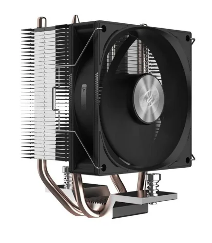PCCooler R200 S115X/1200/1700/AM4/AM5 (TDP 110W, 90mm Non LED Fan, 2 тепловые трубки 6мм, 2200RPM, 28,3dBa) (R200#NTL) фото 2