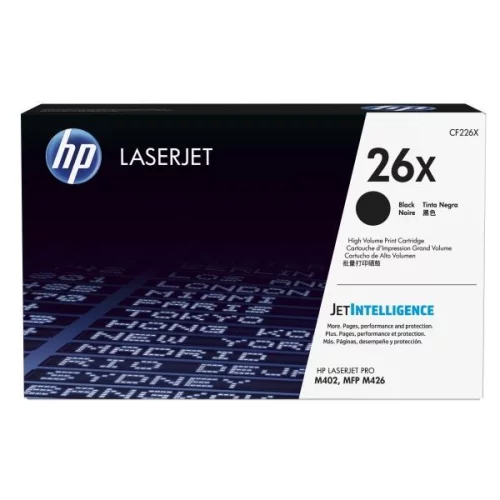 Тонер-картридж/ HP 26X High Yield Black Original LaserJet Toner Cartridge (CF226X)