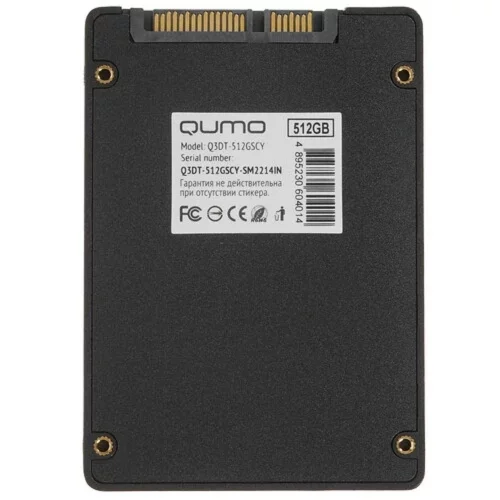 QUMO SSD 512GB QM Novation Q3DT-512GSCY {SATA3.0} фото 2