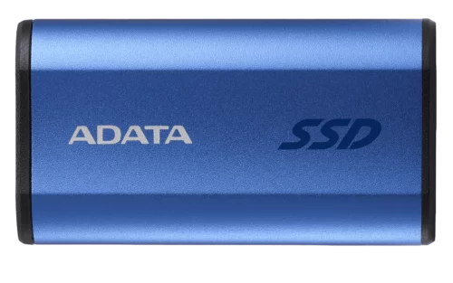 Твердотельный накопитель/ ADATA External SSD SE880, 500GB, USB 3.2 Gen2 Type-C, up to R/W 2000/2000 MB/s, 64.8x35x12.5mm, Blue (5 лет) (AELI-SE880-500GCBU)