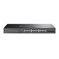 TP-Link SG2428LP Управляемый 28‑портовый гигабитный коммутатор L2 с 24 портами, 16 портов PoE+, 4 гигабитных SFP-слота