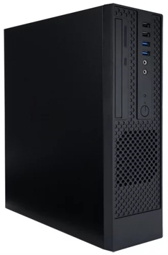 Slim Case InWin CK709BL U3*2+U2*2+A(HD)+FAN+ intrusion switch (без блока питания) (6143979)