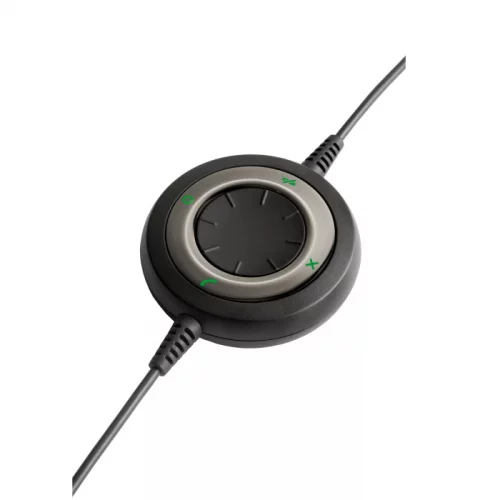 Гарнитура Jabra BIZ 2400 II Duo, Wired, USB, MS, BT, угол микрофона 360°, Black-silver (2499-823-209) фото 4