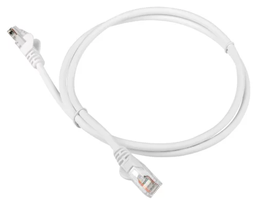 Патч-корд LANMASTER LSZH UTP кат.5e, 0.5 м, белый (LAN-PC45/ U5E-0.5-WH) (LAN-PC45/U5E-0.5-WH)
